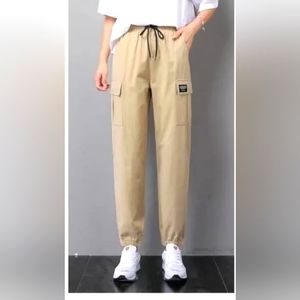 Overalls Women High Waist Sweatpants Streetwear Casual Pants Loose NWOT